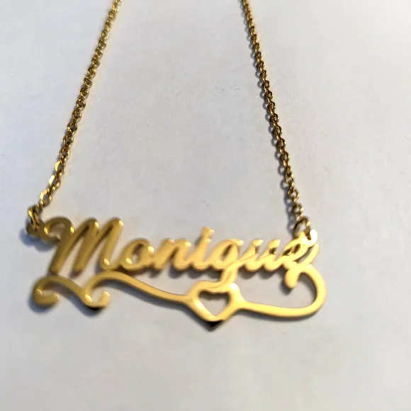 Personalized Name Necklace "Monique" - Picture 1 of 1